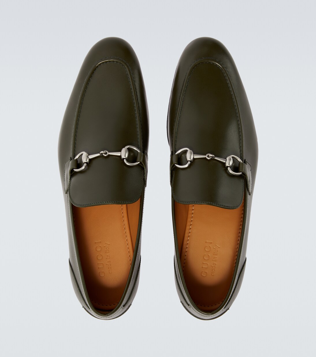 Mocasines Jordaan de piel con Horsebit | Gucci