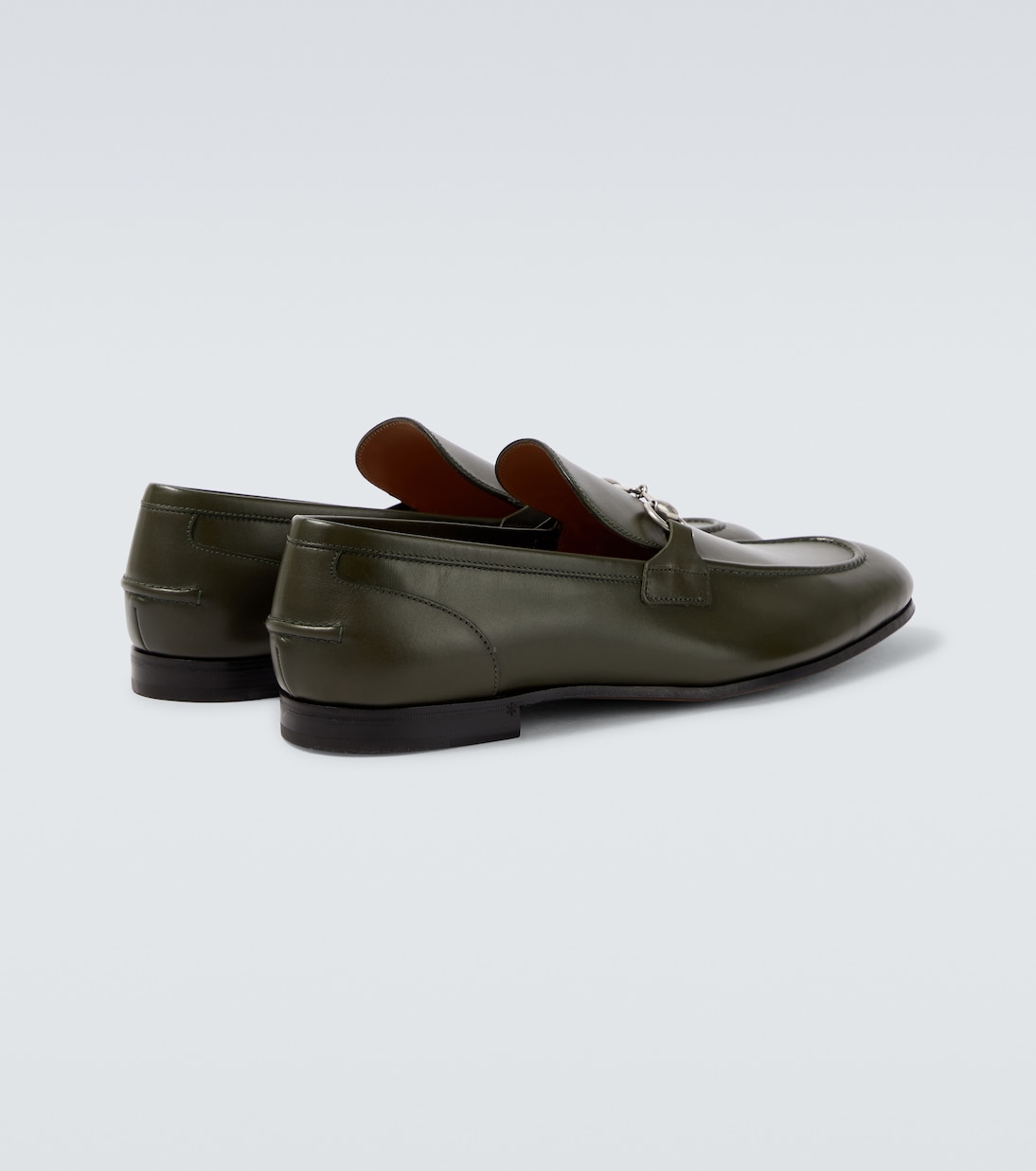 Mocasines Jordaan de piel con Horsebit | Gucci