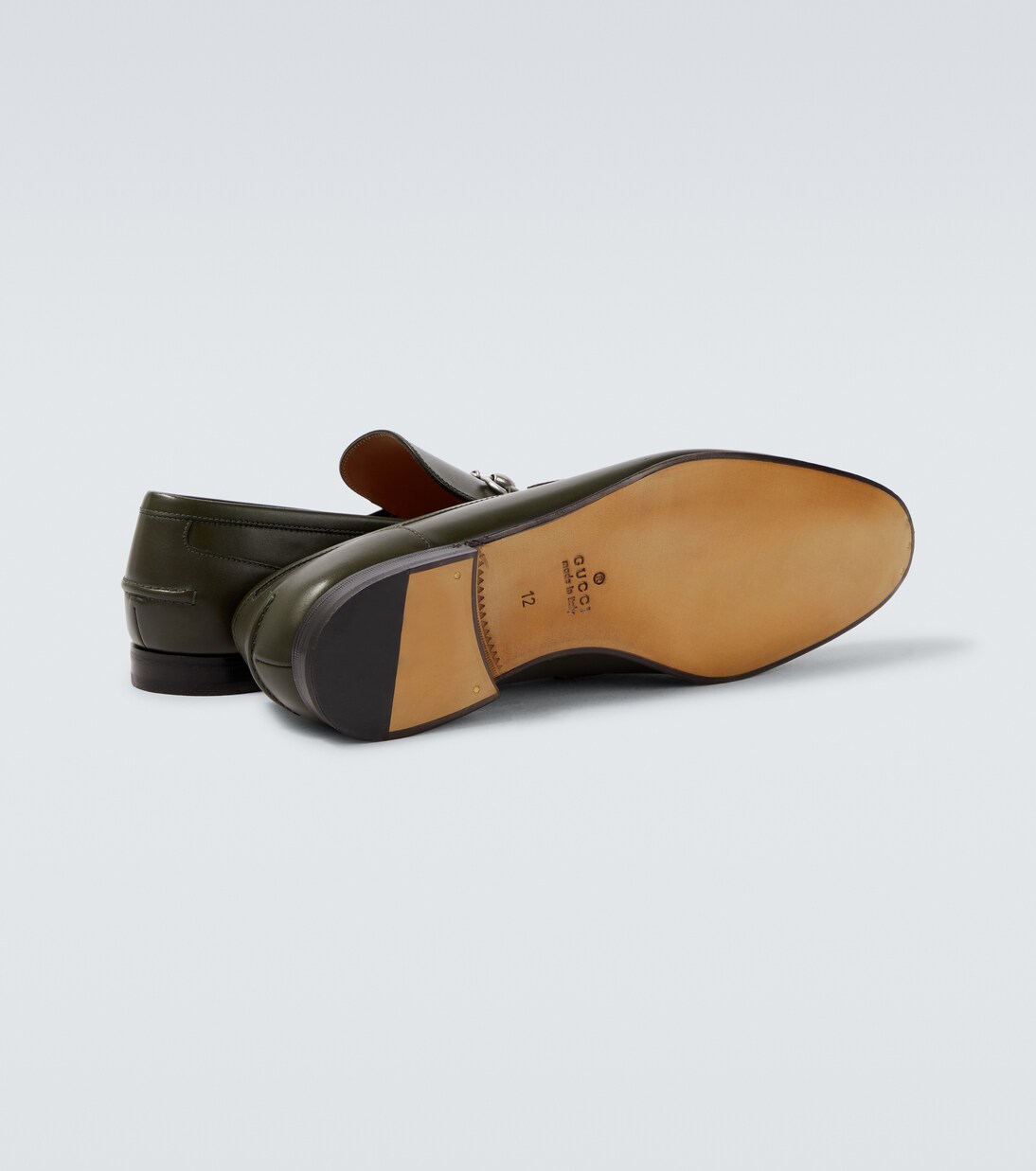 Mocasines Jordaan de piel con Horsebit | Gucci
