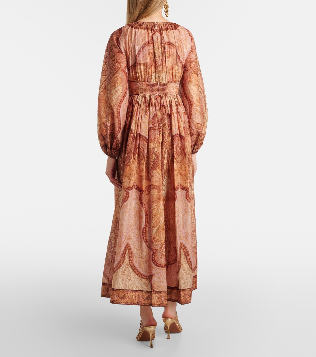 Bedrucktes Midikleid Wanderlust | Zimmermann