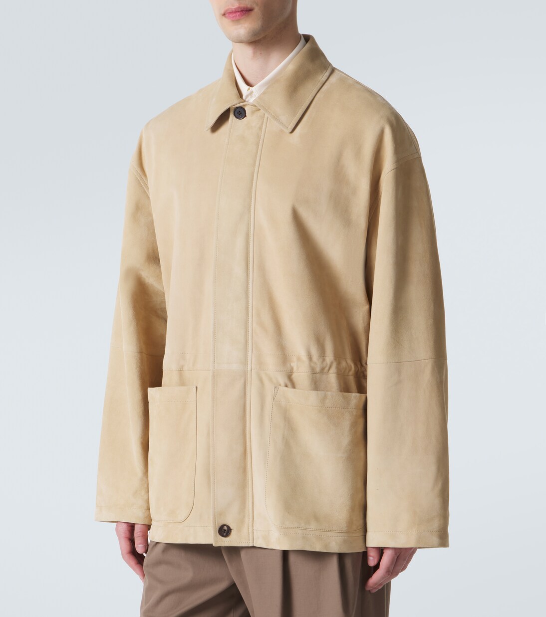 Vilmo suede jacket | The Row