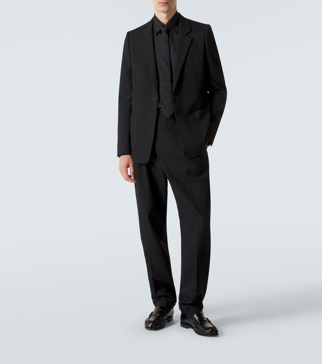 Blazer aus Woll-Gabardine | Saint Laurent