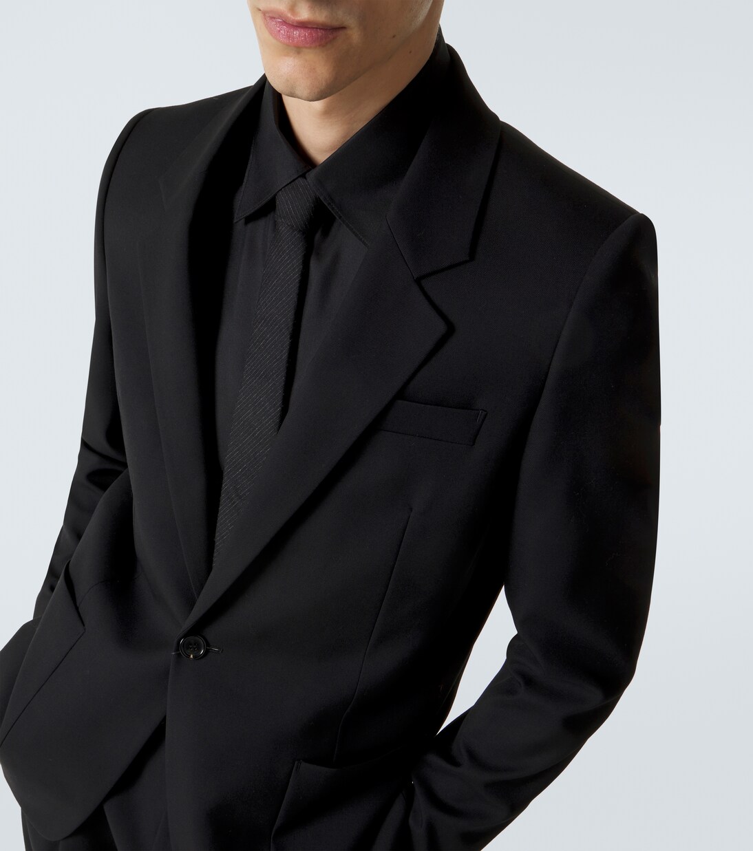 Blazer aus Woll-Gabardine | Saint Laurent