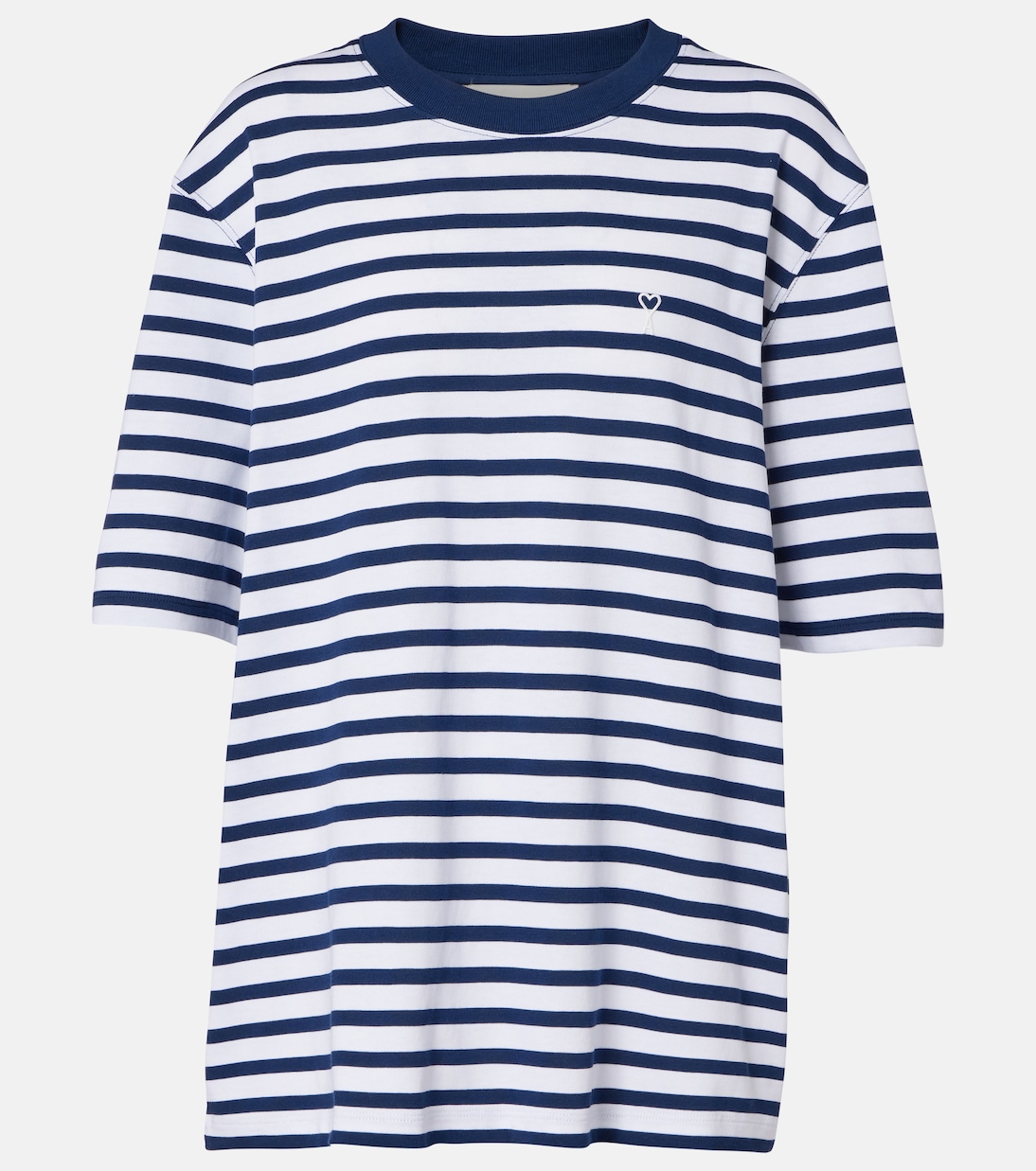 Striped cotton jersey T-shirt | Ami Paris