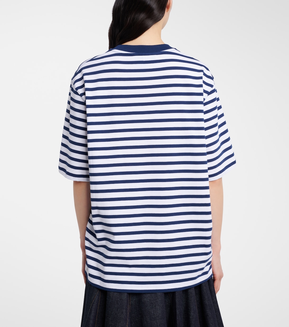 Striped cotton jersey T-shirt | Ami Paris
