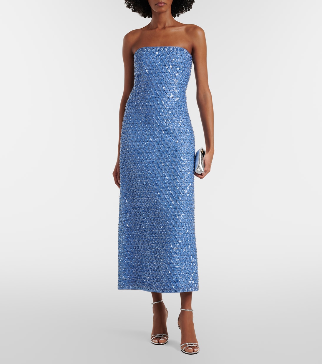 Vanessa embellished bustier gown | Simkhai