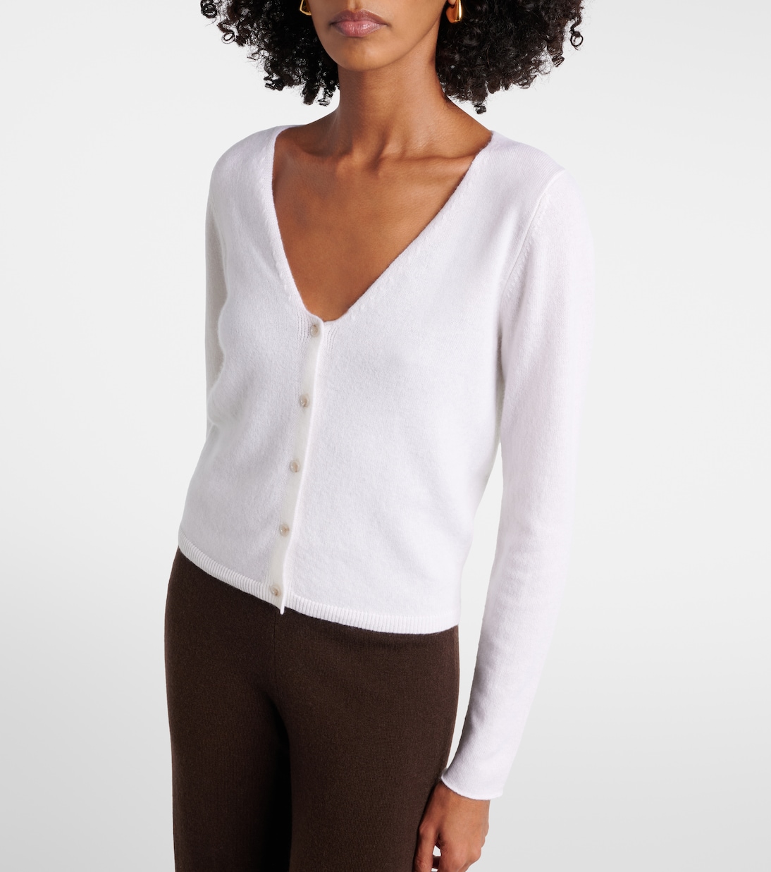 Cashmere cardigan | Jardin des Orangers