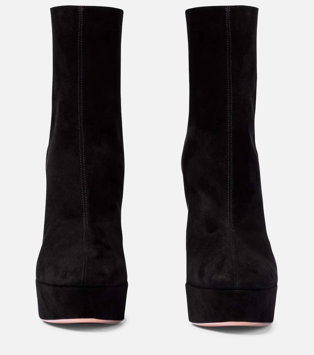 Ankle Boots Saint Honoré 120 aus Veloursleder | Aquazzura