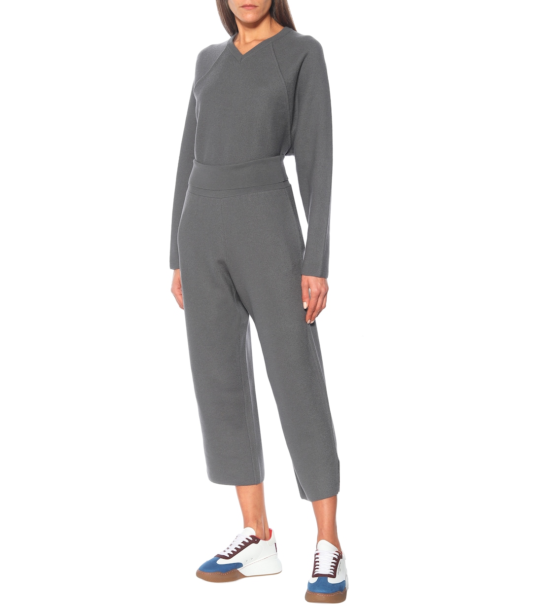 Pantaloni cropped in lana | Stella McCartney
