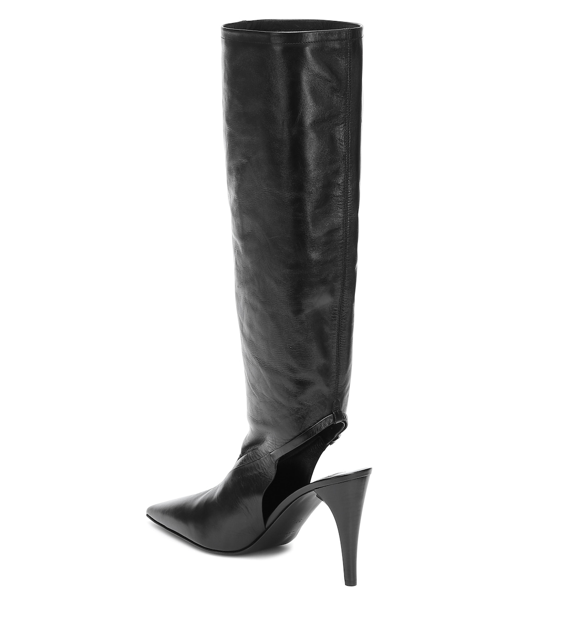Botas altas de piel con aberturas | Jil Sander