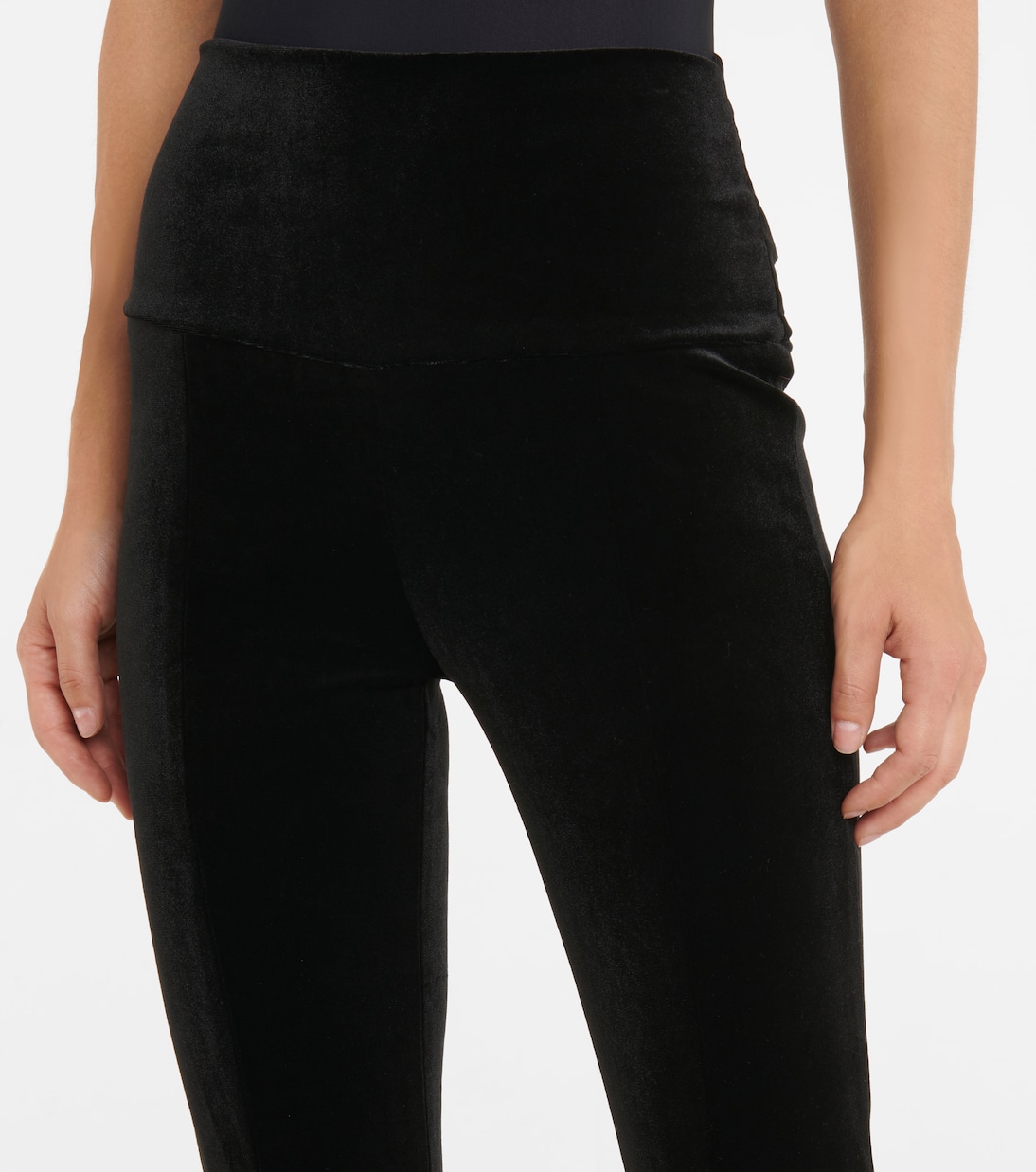 Leggings Spat de terciopelo elástico | Norma Kamali
