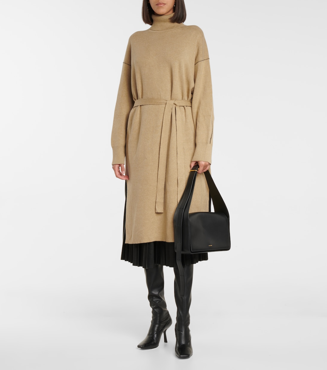 Robe pull White Label en coton mélangé | Proenza Schouler