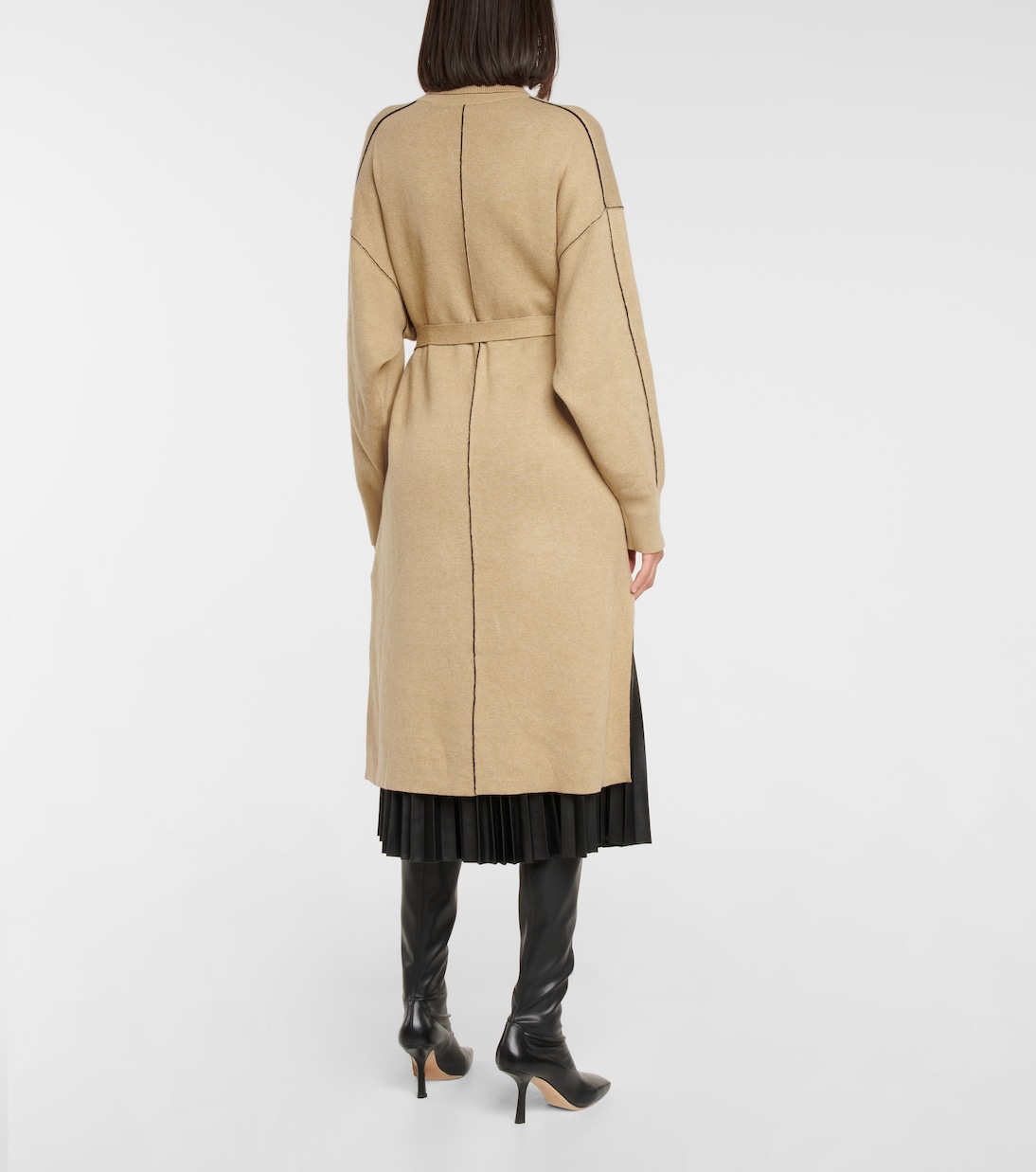 Robe pull White Label en coton mélangé | Proenza Schouler