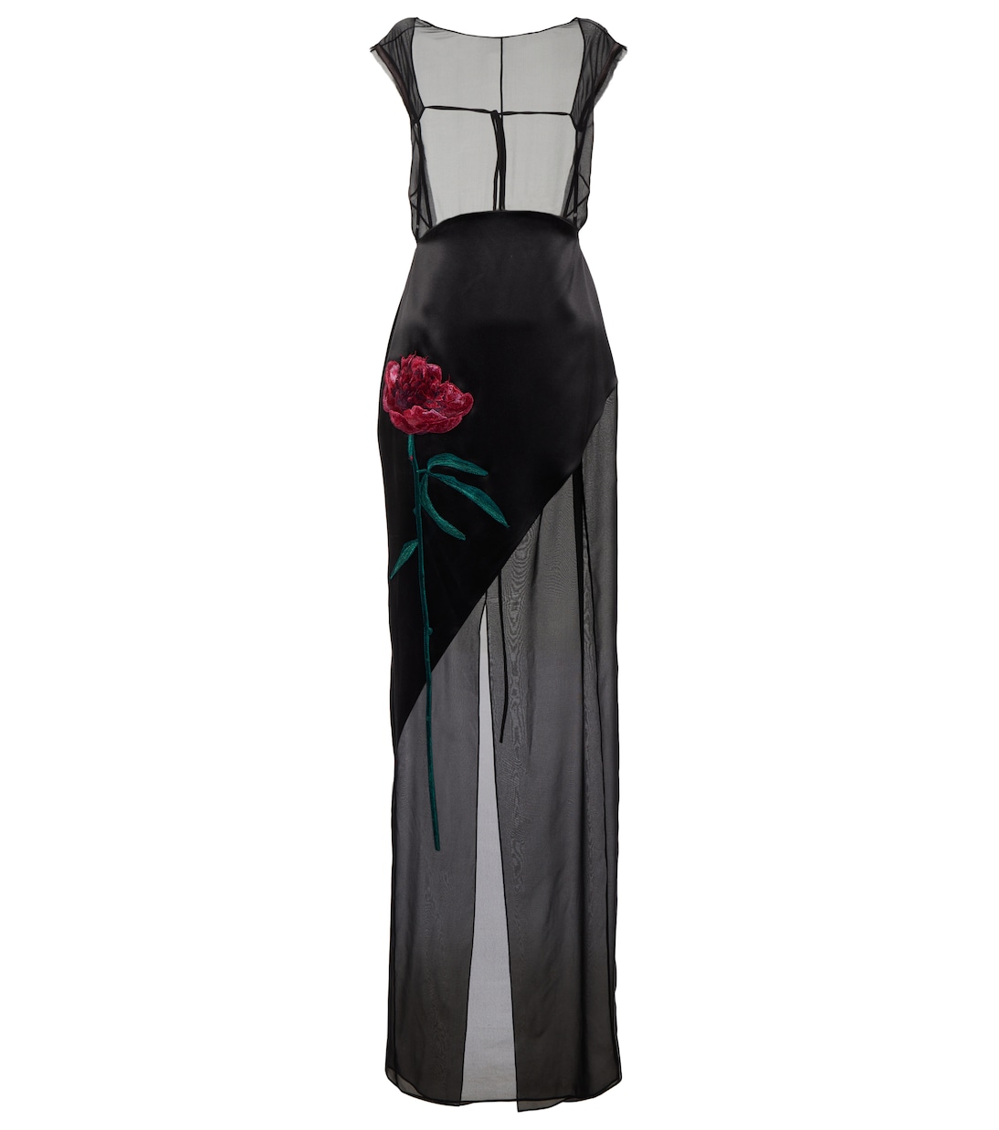 Besticktes Maxikleid aus Seide | Peter Do