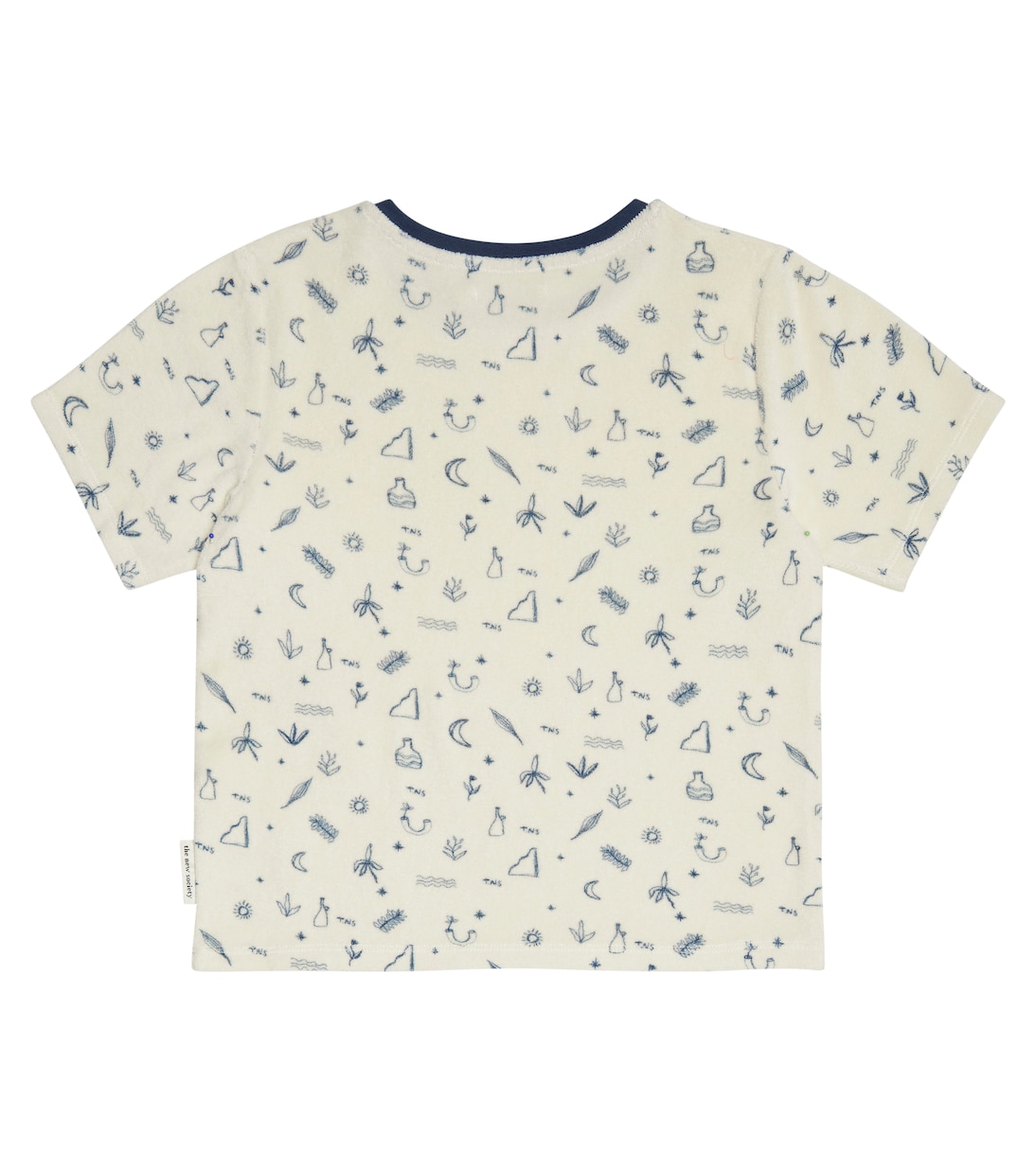 Francis printed toweling T-shirt | The New Society