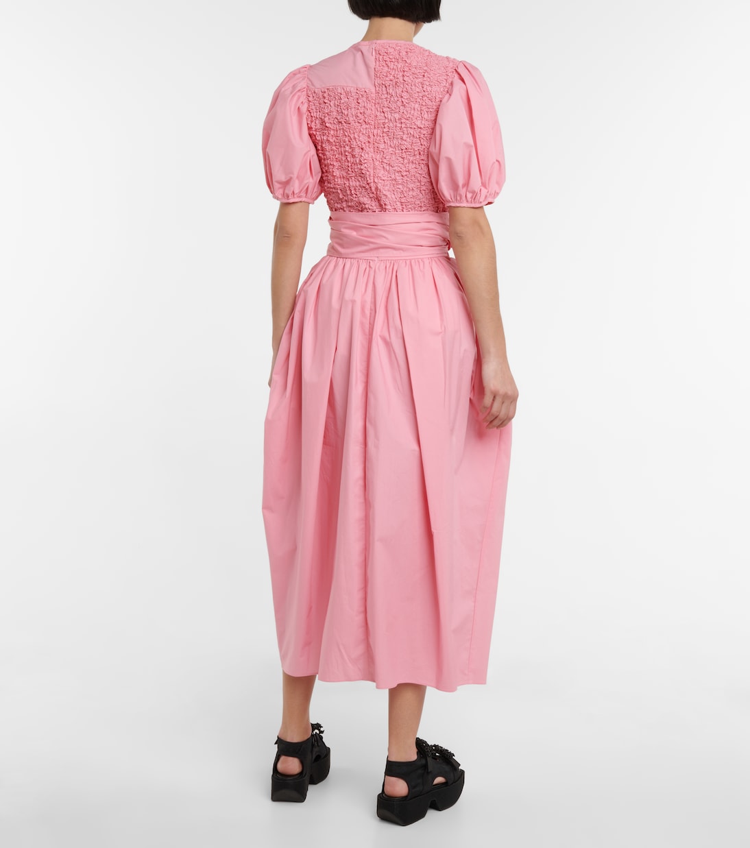Junita cotton poplin midi skirt | Cecilie Bahnsen
