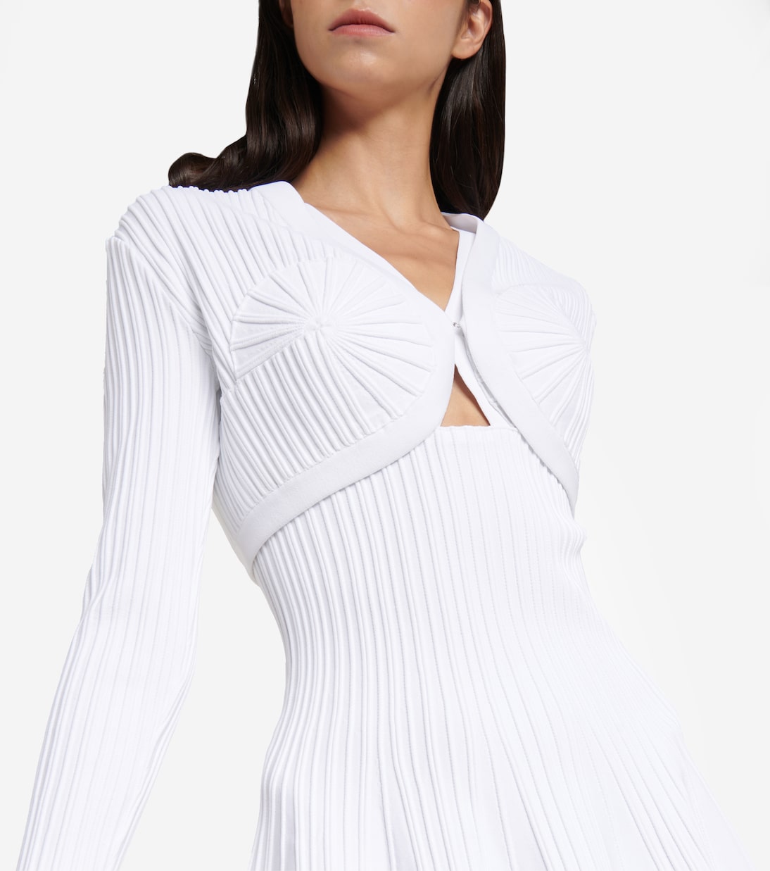 Cardigan cropped in maglia | Alaïa