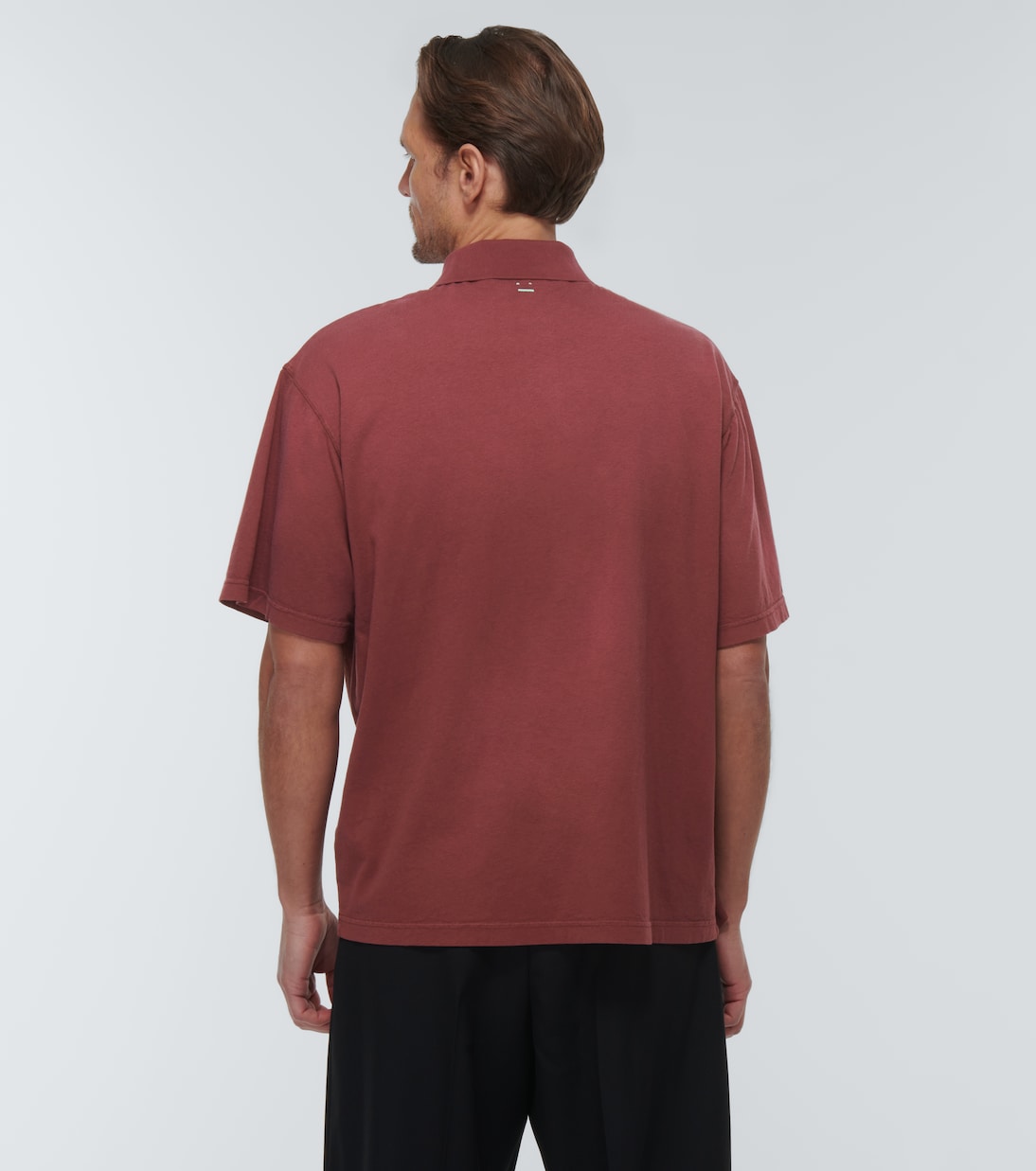 Polo de algodón con logo | Acne Studios