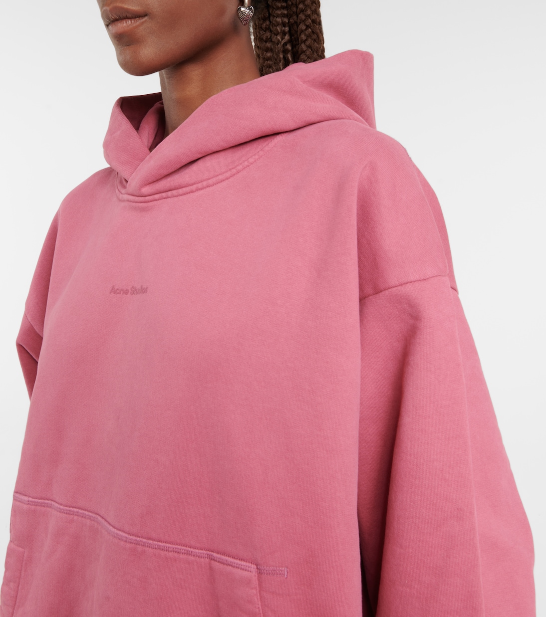 Sudadera con capucha de algodón | Acne Studios
