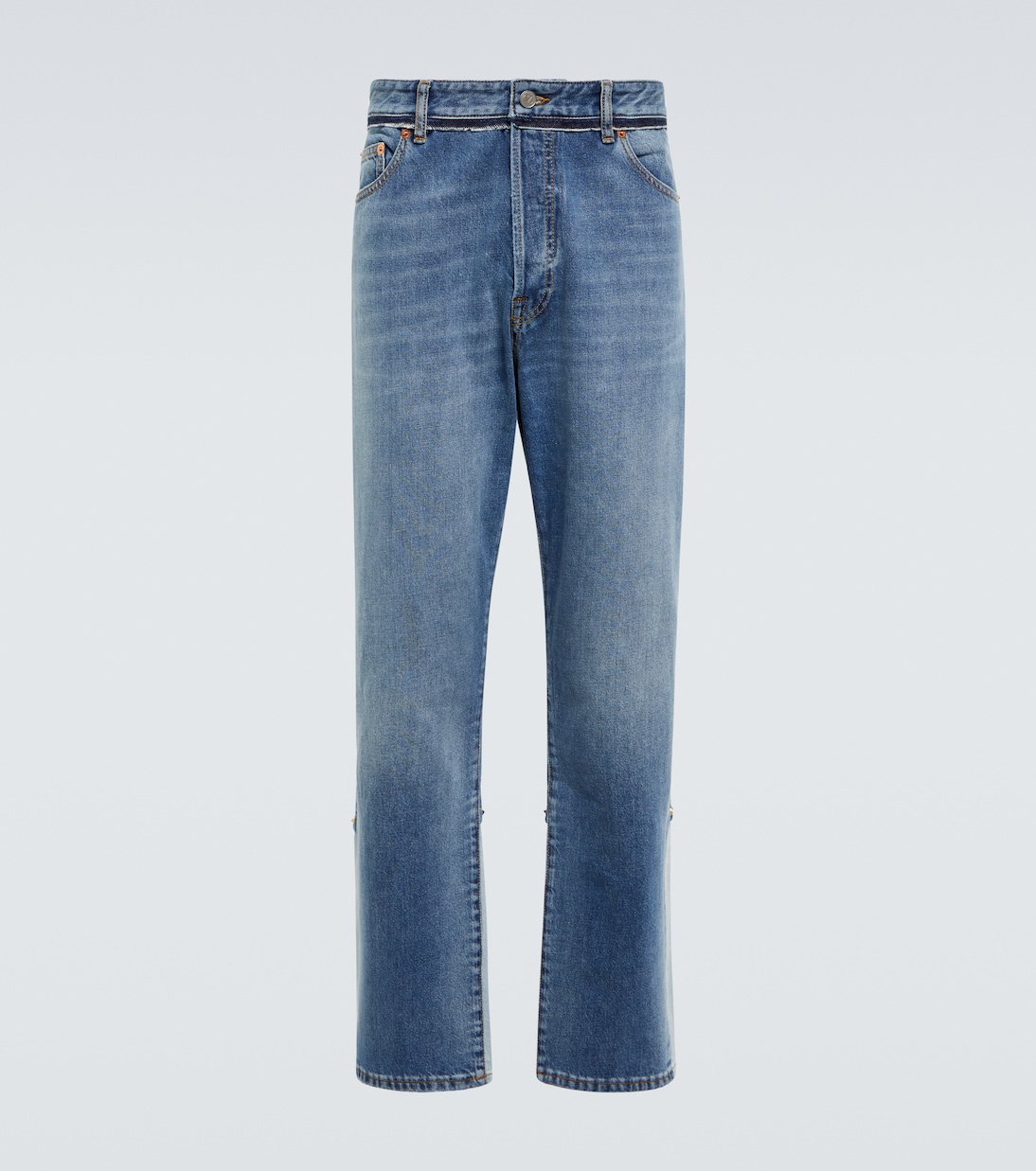 Jeans rectos de algodón | Valentino