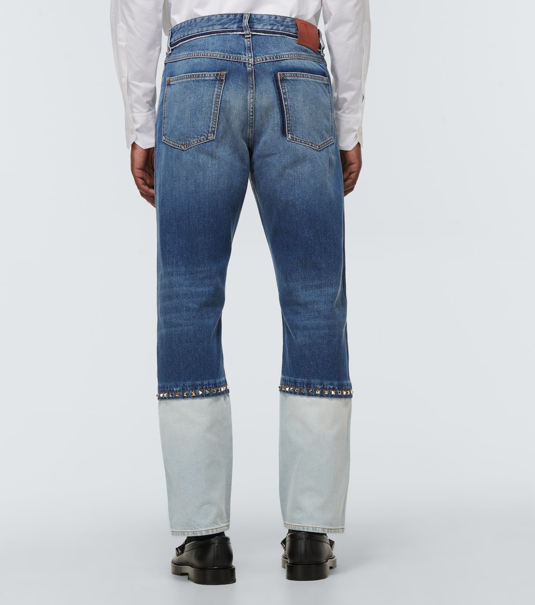 Jeans rectos de algodón | Valentino