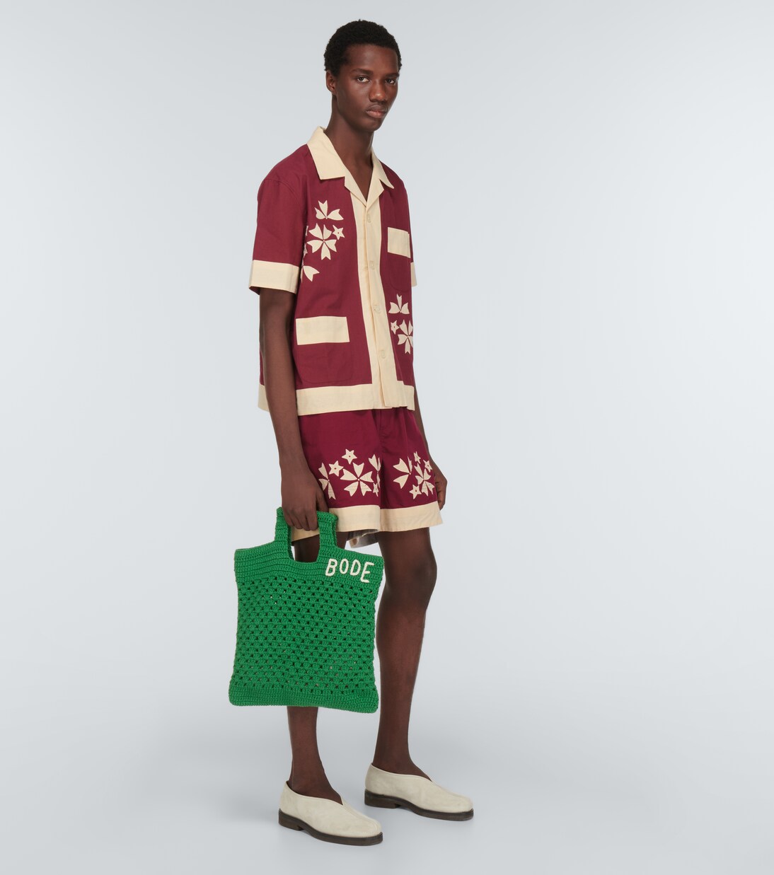 Shorts Moonflower aus Baumwolle | Bode
