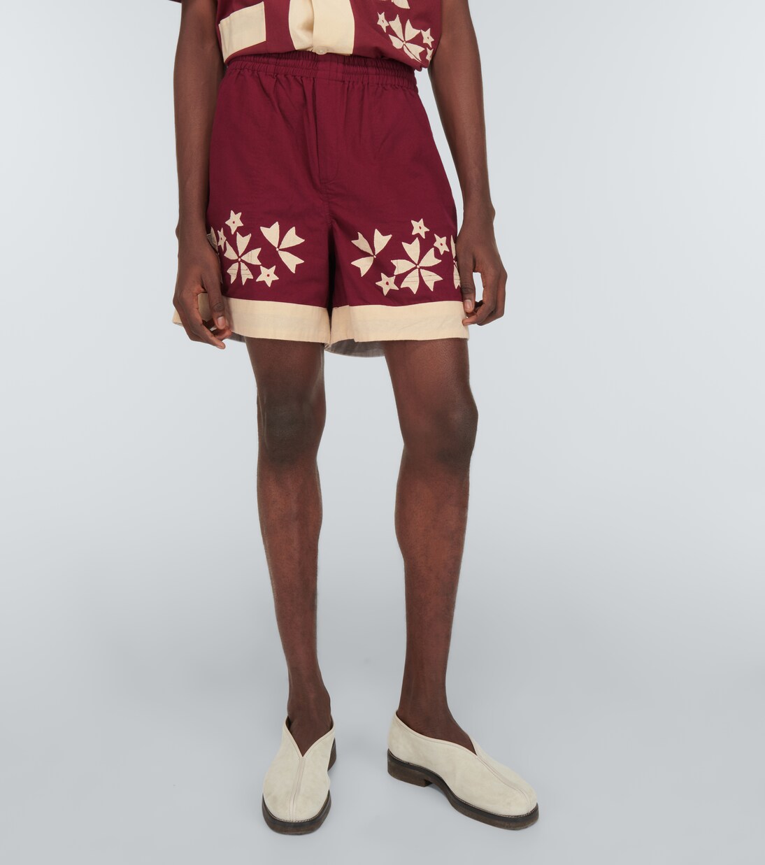 Shorts Moonflower aus Baumwolle | Bode