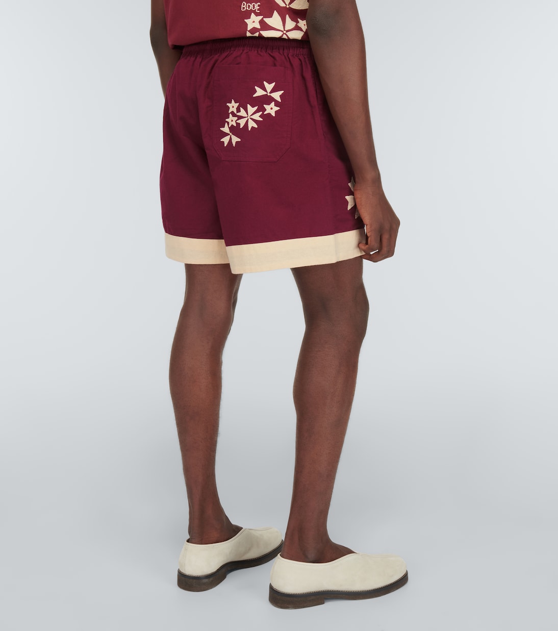 Shorts Moonflower aus Baumwolle | Bode