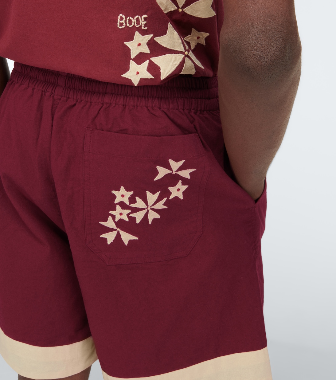 Shorts Moonflower aus Baumwolle | Bode