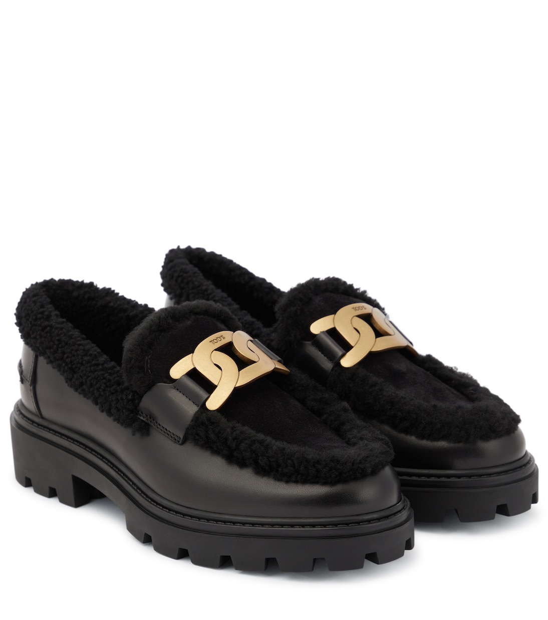 Mocassini Kate in pelle e shearling | Tod's