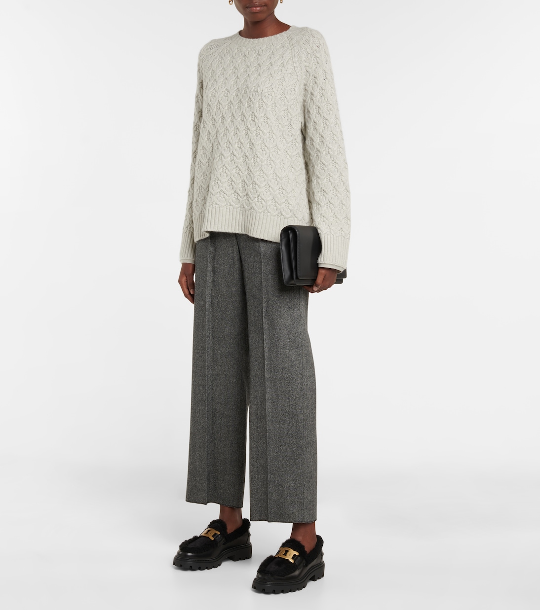 Mocassini Kate in pelle e shearling | Tod's