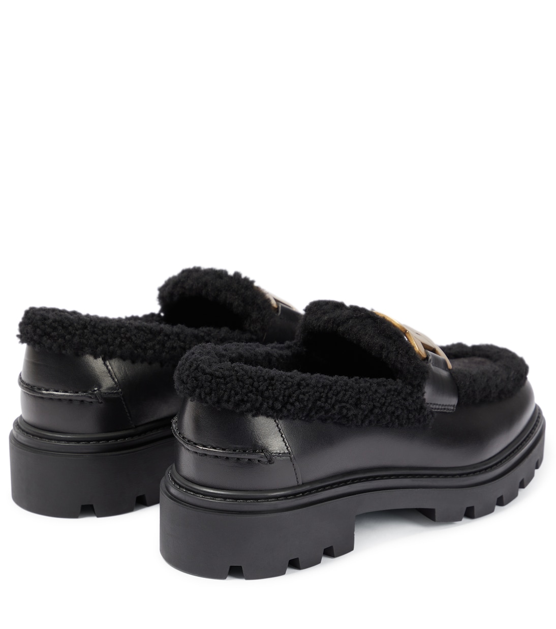 Mocassini Kate in pelle e shearling | Tod's