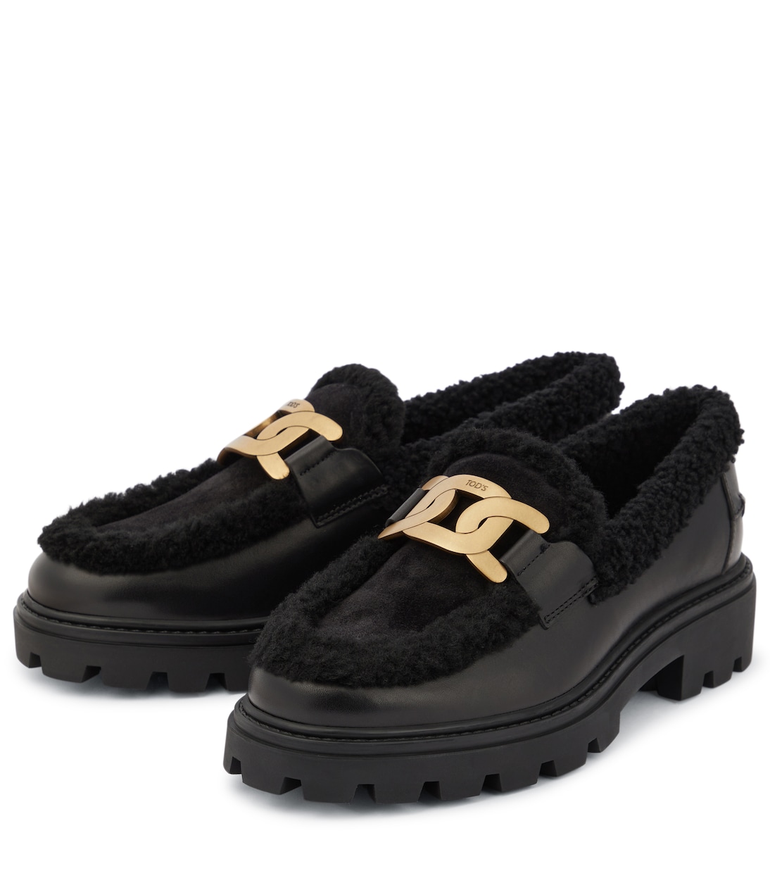 Mocassini Kate in pelle e shearling | Tod's