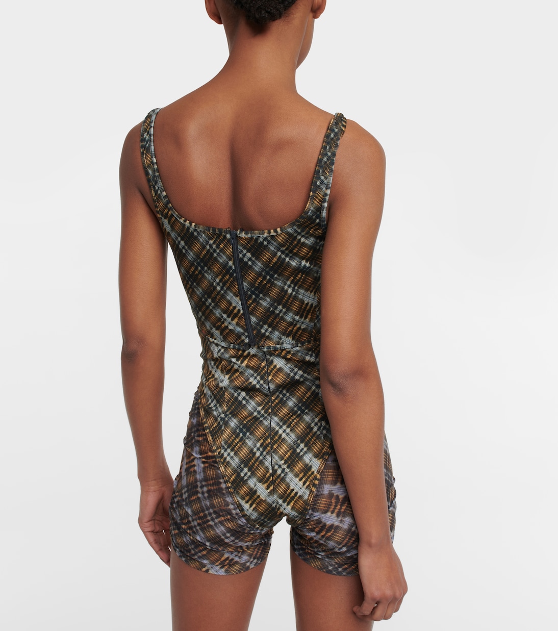 Checked corset top | KNWLS