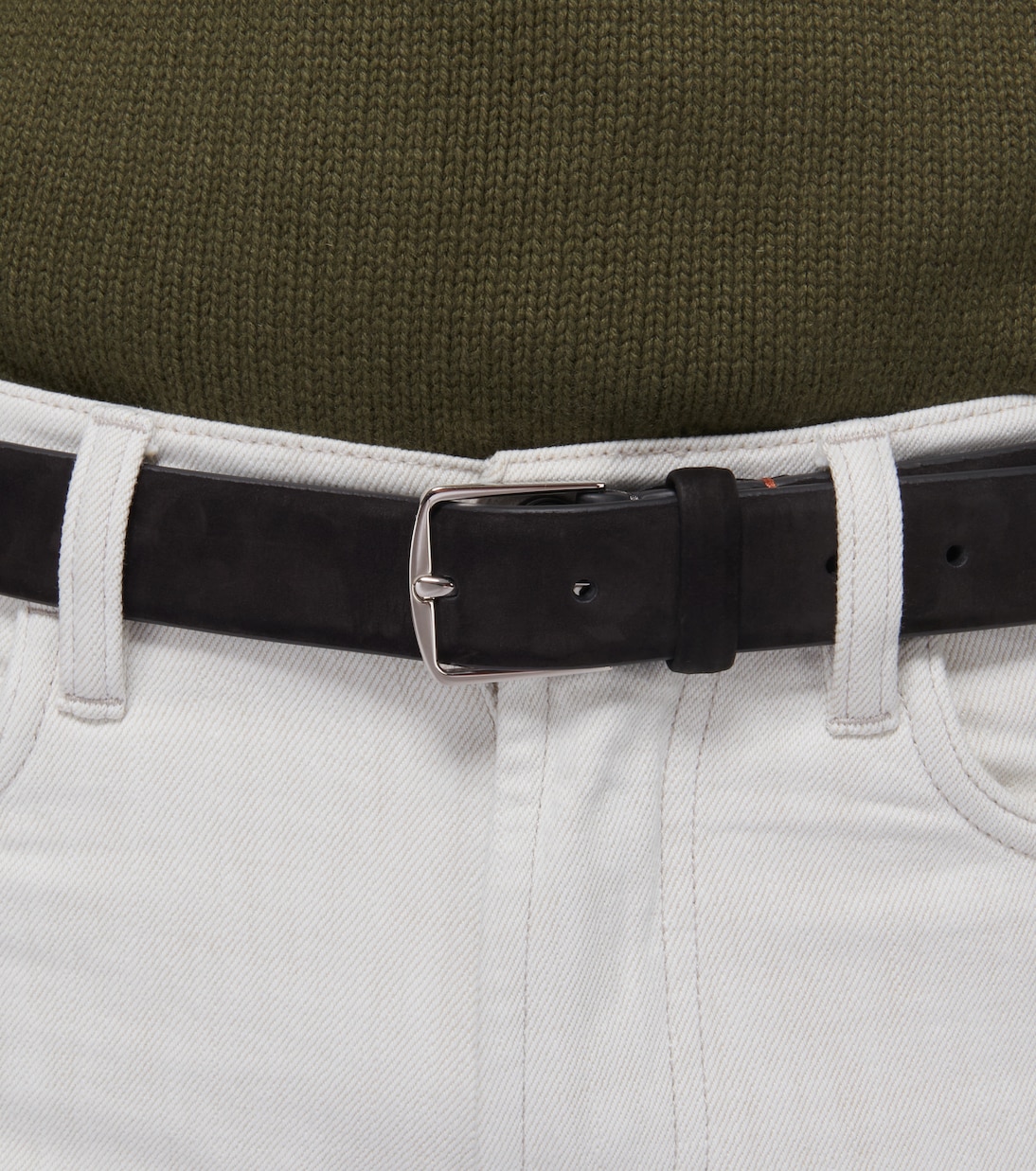 Alsavel leather belt | Loro Piana