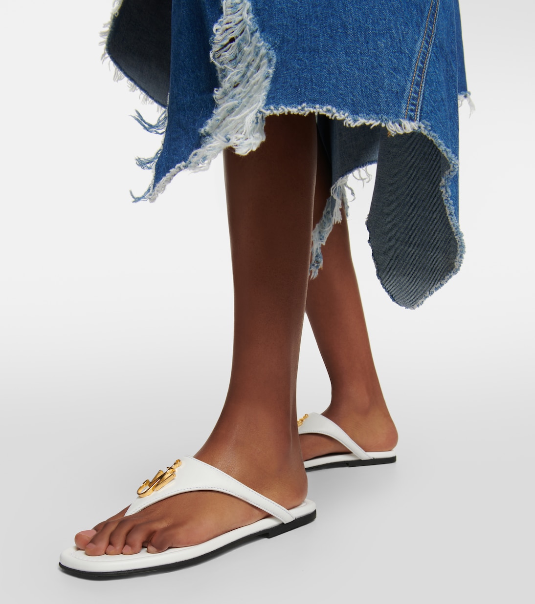 Leather thong sandals | JW Anderson