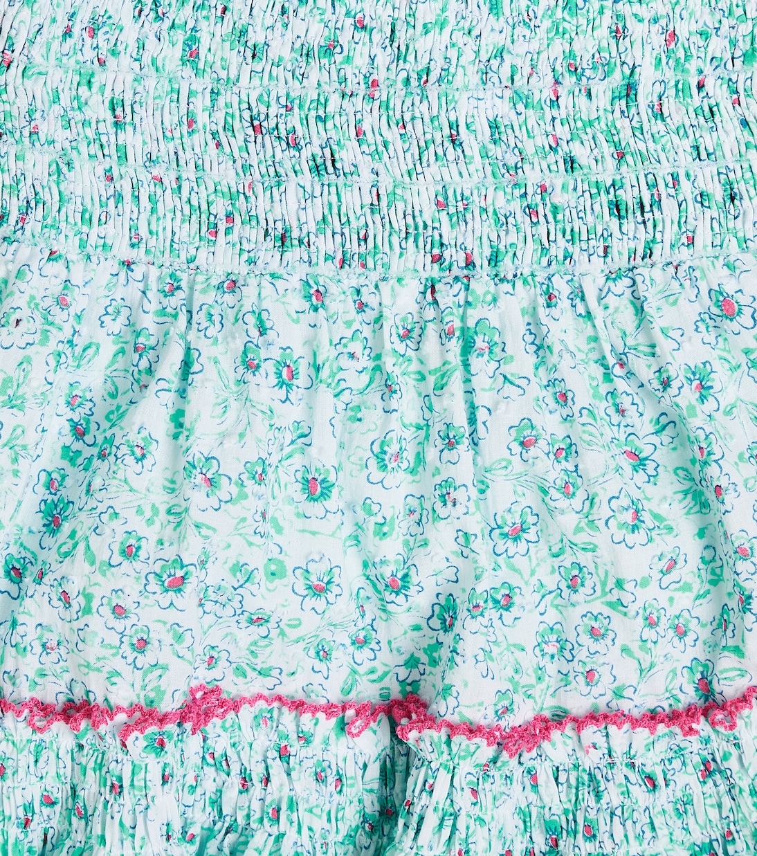 Bedrucktes Kleid Aurora aus Baumwolle | Poupette St Barth Kids