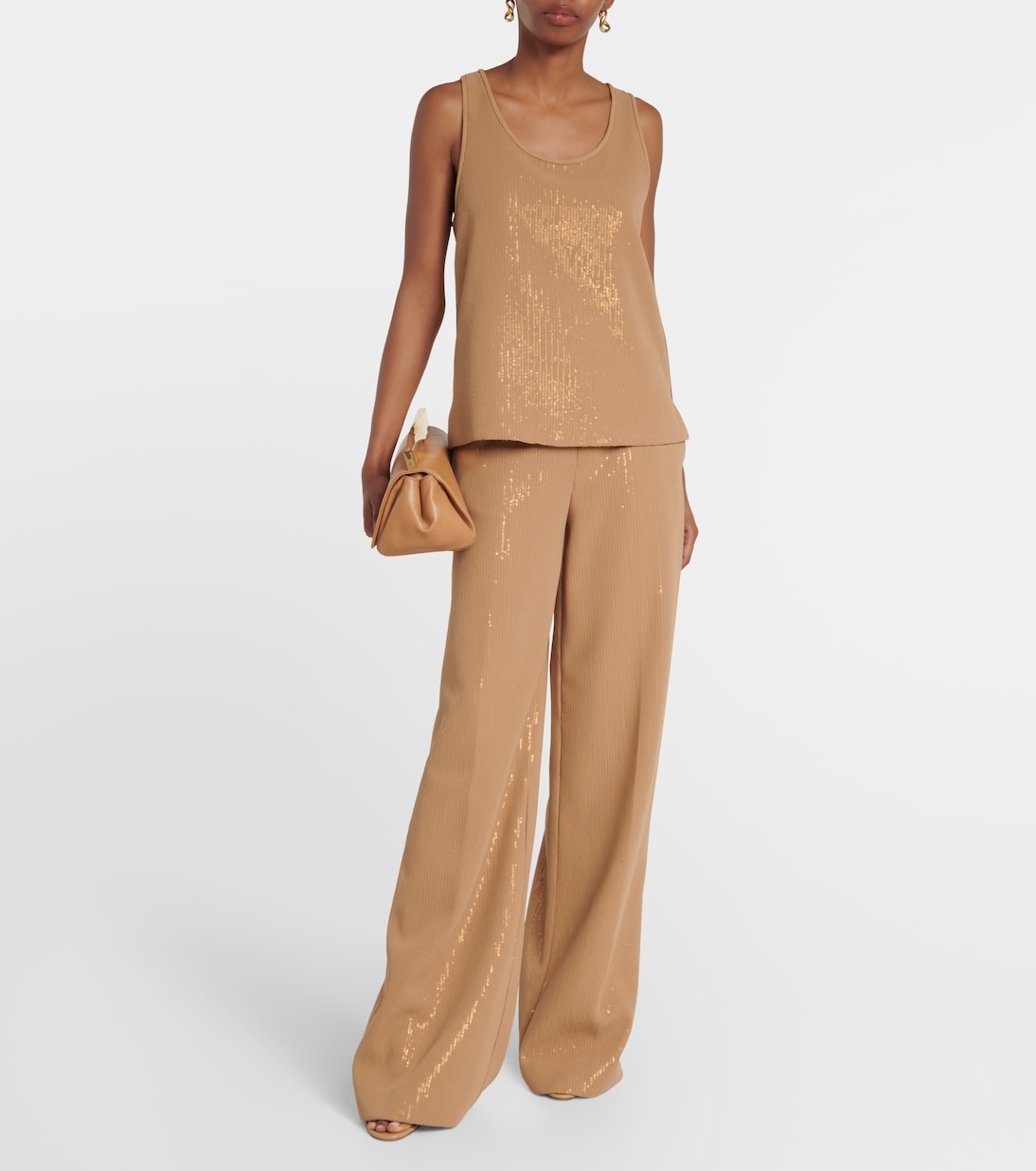 Pistoia sequined georgette top | Max Mara