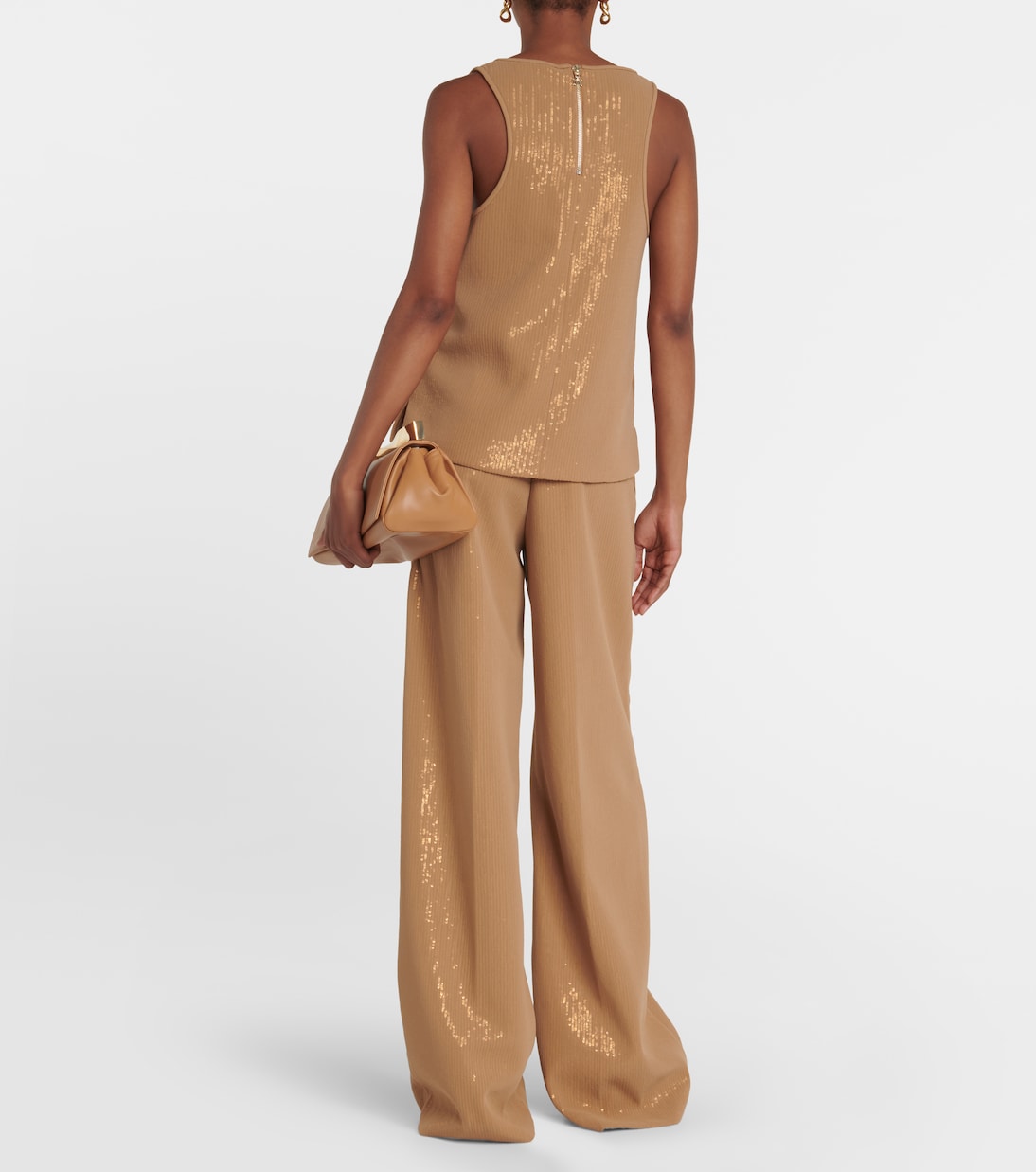 Pistoia sequined georgette top | Max Mara