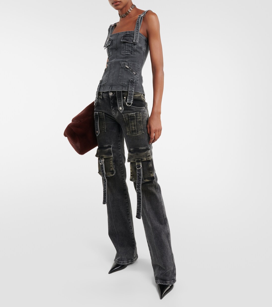 Denim top | Blumarine