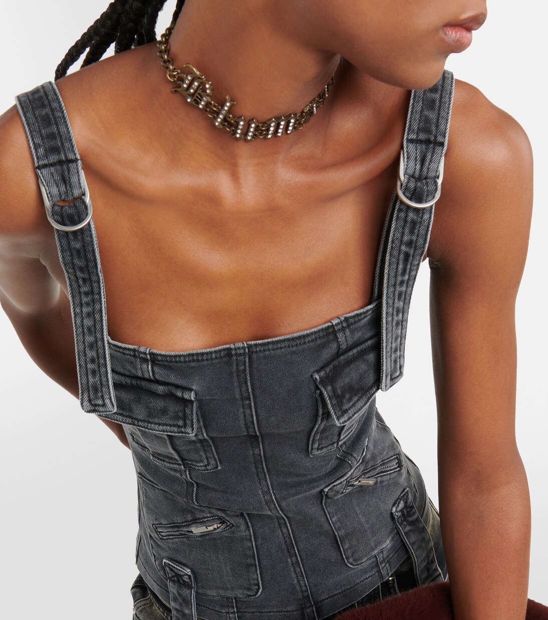 Denim top | Blumarine