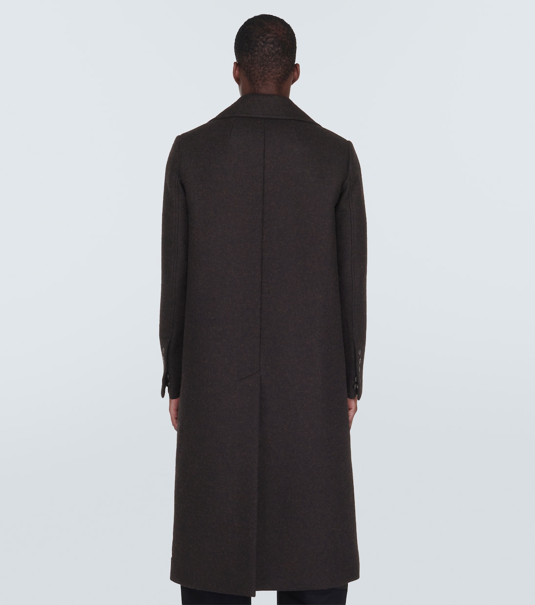 Cappotto doppiopetto New Bell in lana | Rick Owens