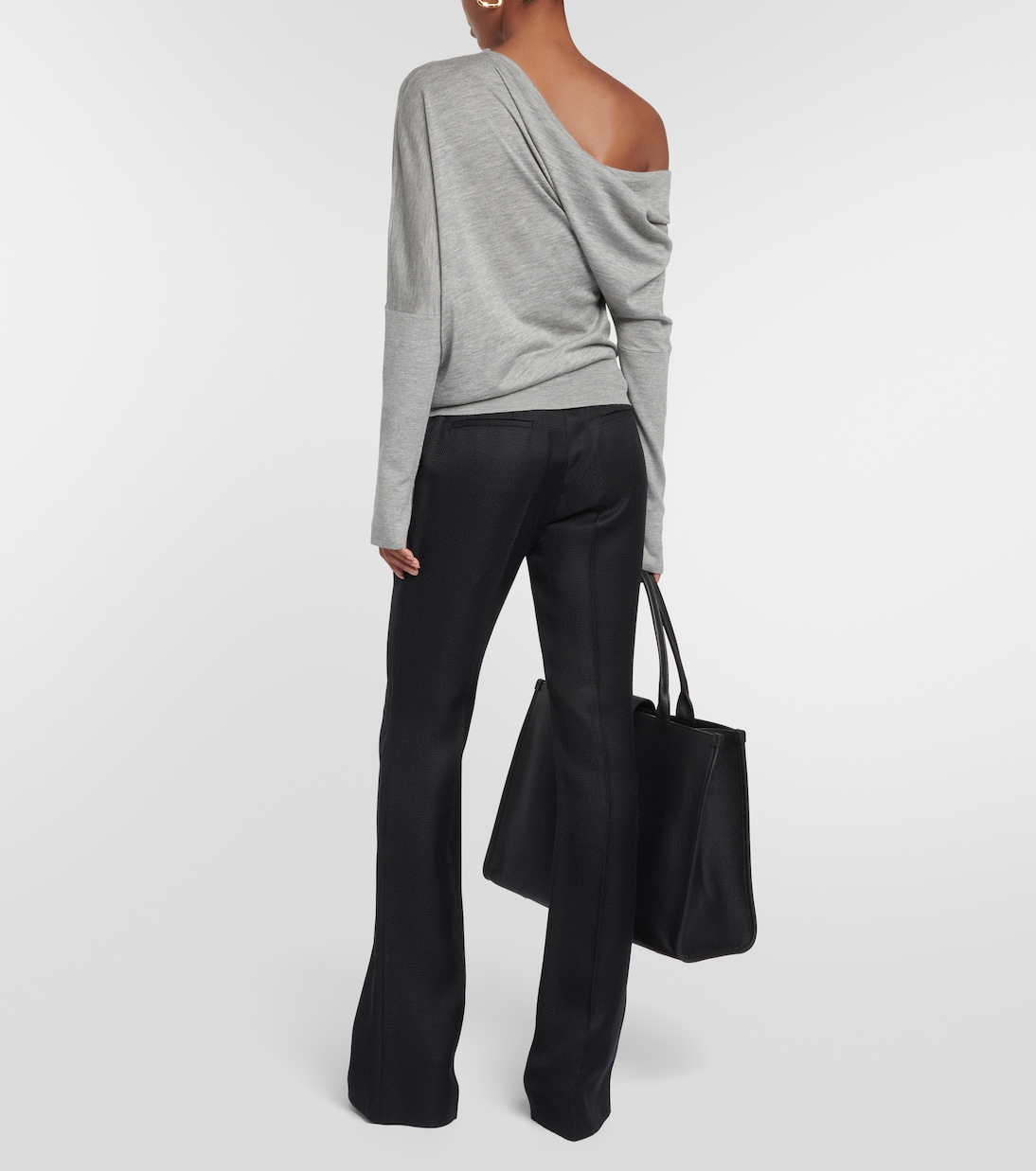 Jersey de cachemir y seda asimétrico | Tom Ford