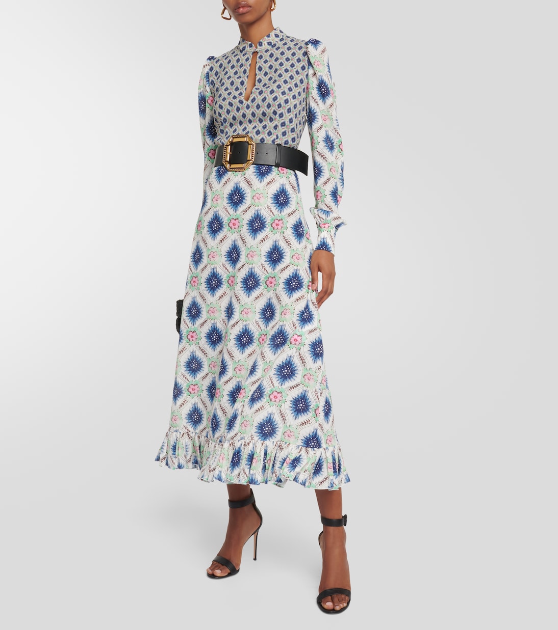 Abito midi con stampa | Etro