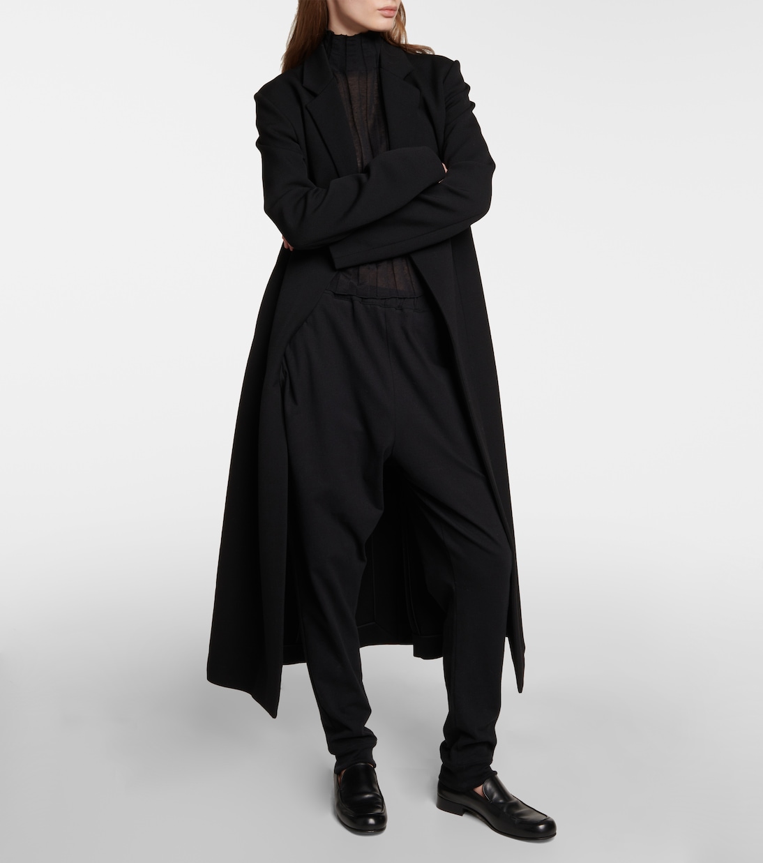 Pantalones tapered Terea de jersey | The Row
