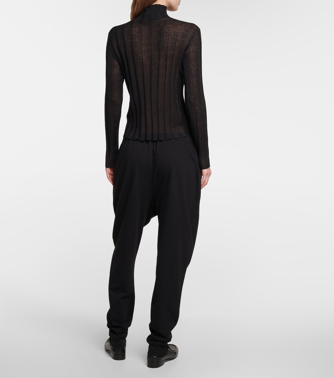Pantalones tapered Terea de jersey | The Row