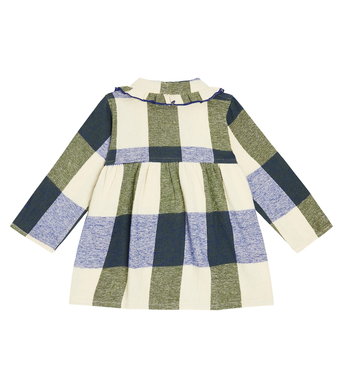 Baby plaid cotton dress | Bobo Choses