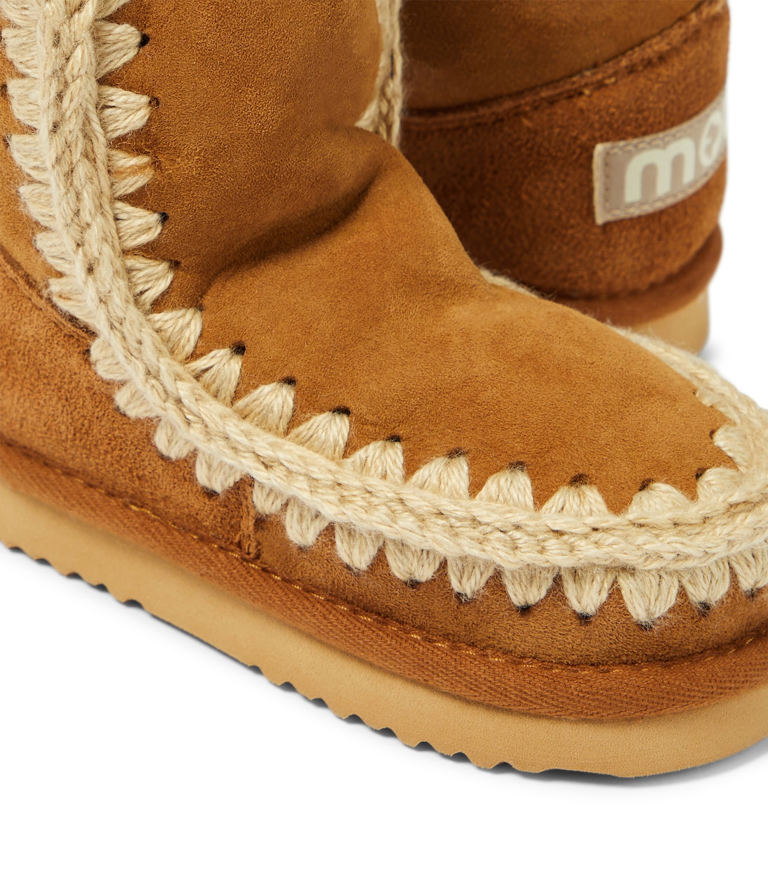 Stivali in suede e shearling | Mou Kids