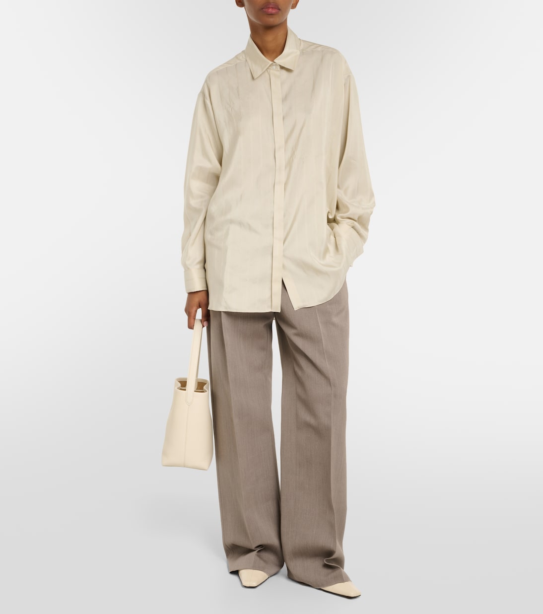 Camicia Nomoon in popeline di seta | The Row