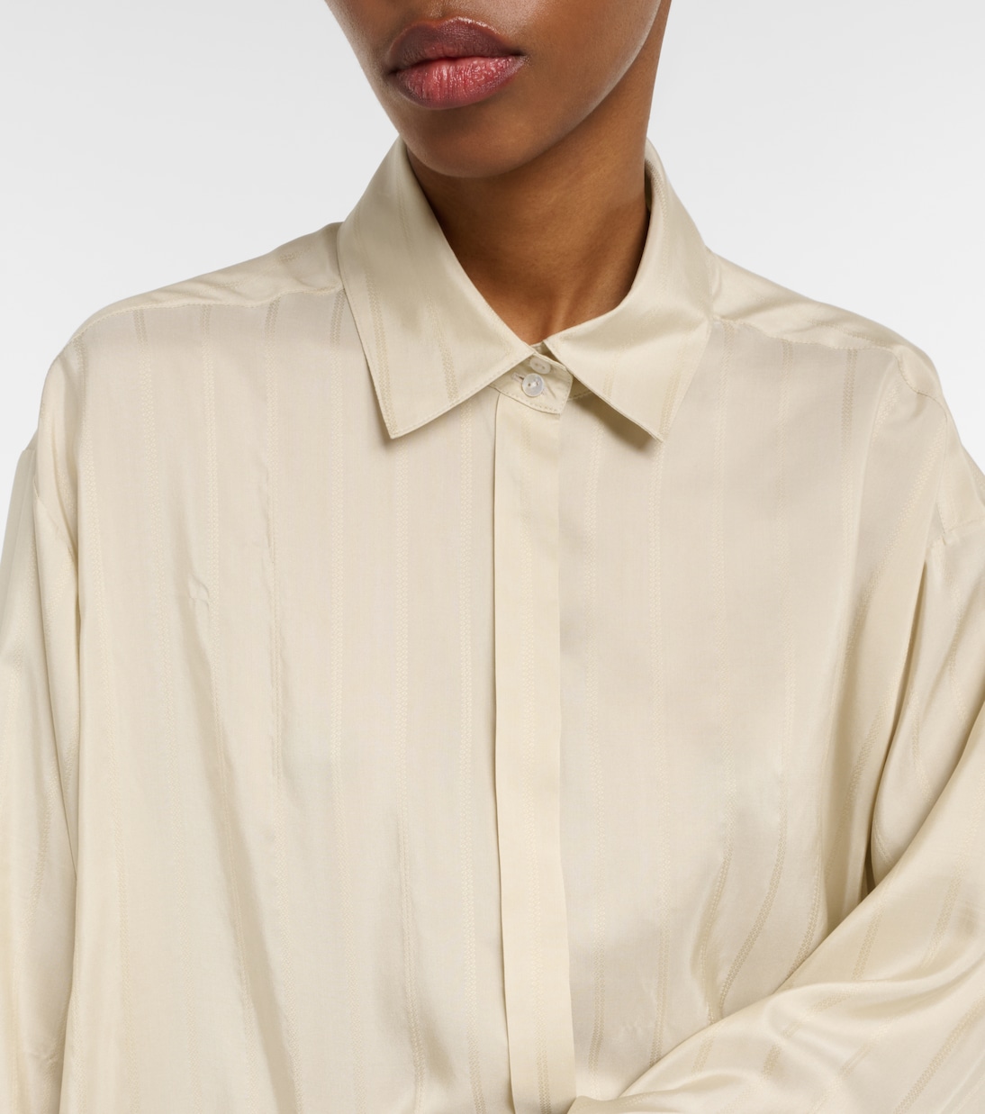 Camicia Nomoon in popeline di seta | The Row